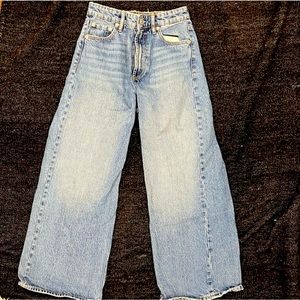 Zara size 2 wide leg jeans